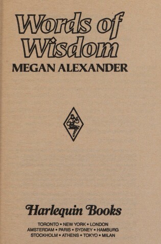 Cover of Words Of Wisdom