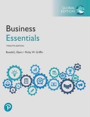 Book cover for Business Essentials plus Pearson MyLab Business with Pearson eText, Global Edition