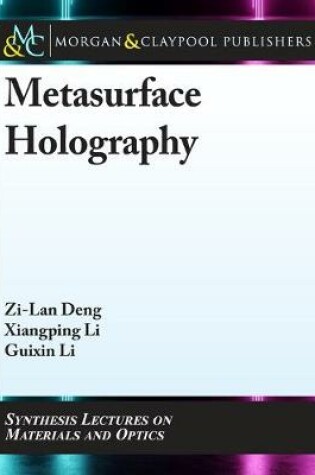 Cover of Metasurface Holography