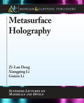 Book cover for Metasurface Holography