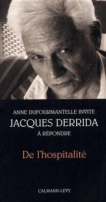 Book cover for de L'Hospitalite