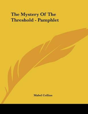 Book cover for The Mystery of the Threshold - Pamphlet