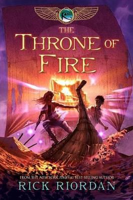 Book cover for Kane Chronicles, The, Book Two the Throne of Fire