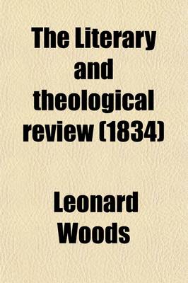 Book cover for Literary and Theological Review Volume 1