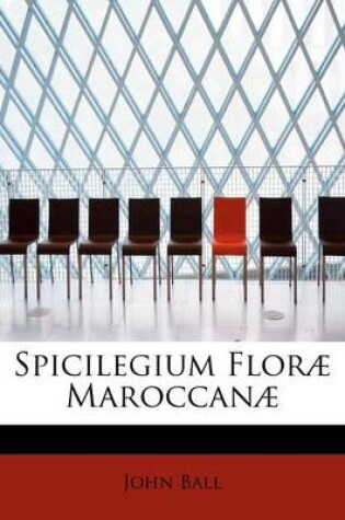 Cover of Spicilegium Florae Maroccanae
