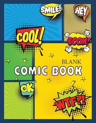 Book cover for Blank Comic Book