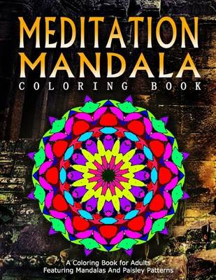 Book cover for MEDITATION MANDALA COLORING BOOK - Vol.19