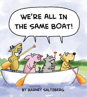 Book cover for We're All in the Same Boat