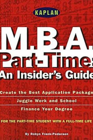 Cover of M.B.A. Part-Time