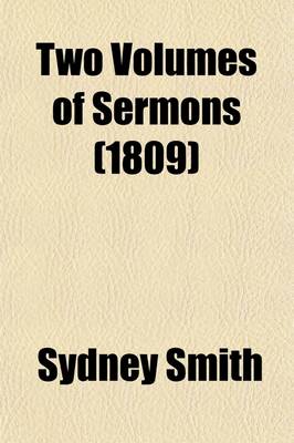 Book cover for Two Volumes of Sermons (Volume 2)