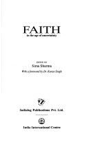 Book cover for Faith