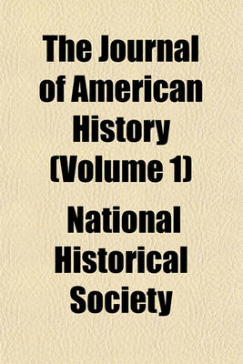 Book cover for The Journal of American History (Volume 1)