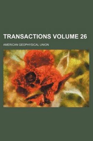 Cover of Transactions Volume 26