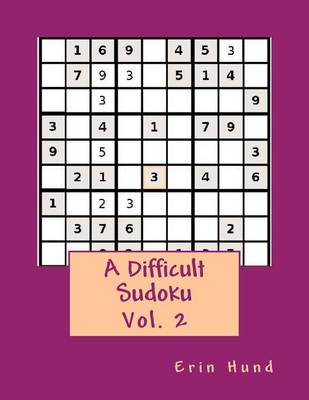Book cover for A Difficult Sudoku Vol. 2