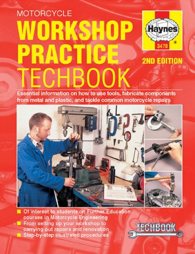 Book cover for Motorcycle Workshop Practice Techbook