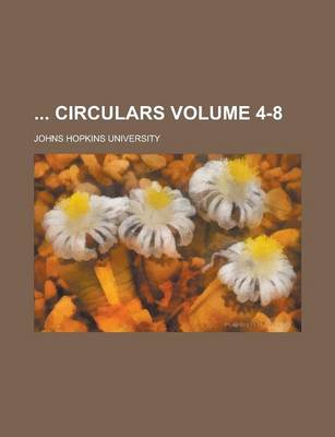 Book cover for Circulars Volume 4-8