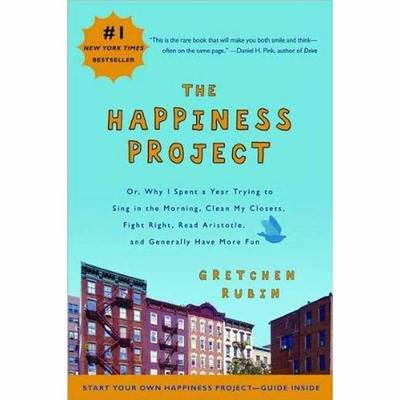 Book cover for The Happiness Project