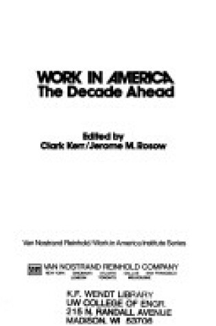 Cover of Work in America