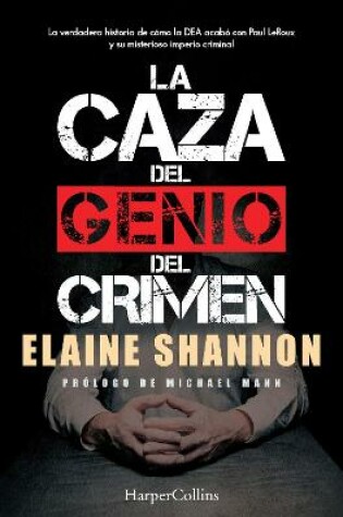 Cover of La Caza del Genio del Crimen (Hunting LeRoux - Spanish Edition)