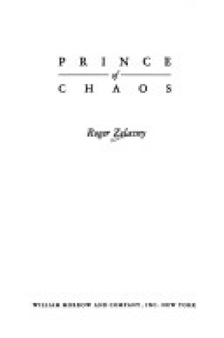 Cover of Prince of Chaos