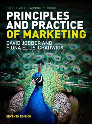 Book cover for Principles and Practice of Marketing by Jobber/Ellis-Chadwick