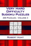 Book cover for Very Hard Difficulty Sudoku Puzzles Volume 3