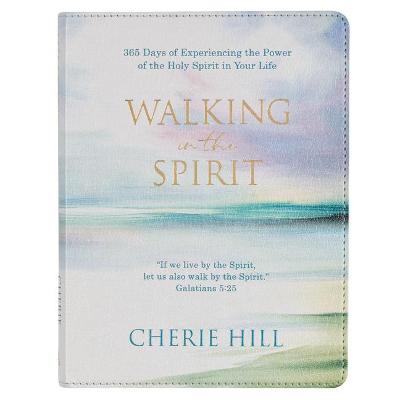 Book cover for Devotional Walking in the Spirit Faux Leather