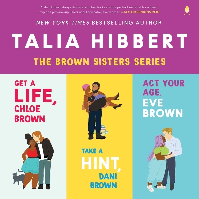 Book cover for Talia Hibbert's Brown Sisters Book Set