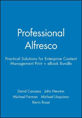 Book cover for Professional Alfresco: Practical Solutions for Enterprise Content Management Print + eBook Bundle