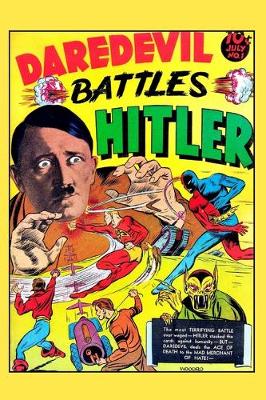 Book cover for Daredevil battles Hitler