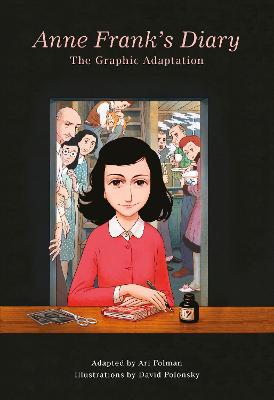 Book cover for Anne Frank's Diary: The Graphic Adaptation