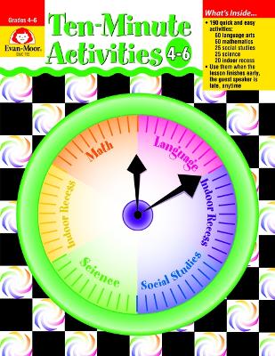 Book cover for Ten-Minute Activities, Grades 4-6