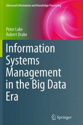 Cover of Information Systems Management in the Big Data Era