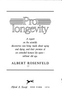 Book cover for Prolongevity