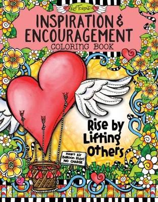 Book cover for Inspiration & Encouragement Coloring Book
