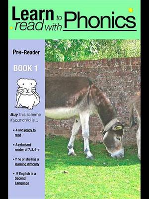 Book cover for Learn to Read with Phonics Pre Reader Book 1
