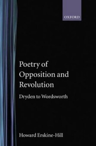 Cover of Poetry of Opposition and Revolution