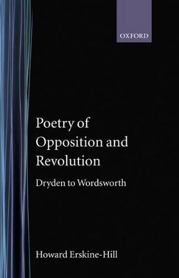 Book cover for Poetry of Opposition and Revolution