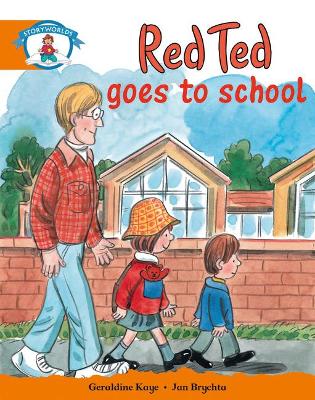 Book cover for Literacy Edition Storyworlds Stage 4, Our World, Red Ted Goes to School