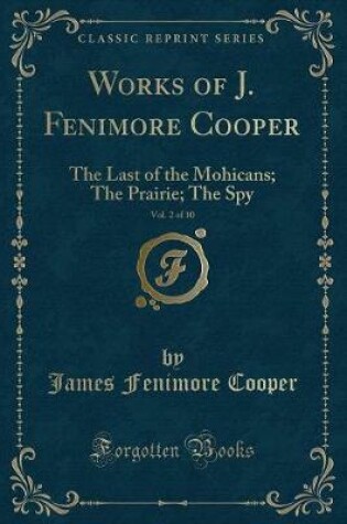 Cover of Works of J. Fenimore Cooper, Vol. 2 of 10