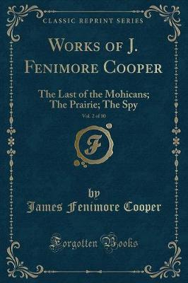 Book cover for Works of J. Fenimore Cooper, Vol. 2 of 10