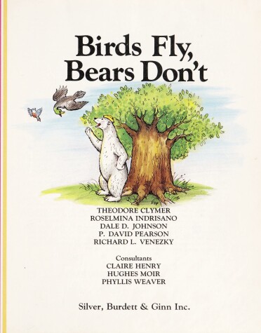 Book cover for Birds Fly, Bears Don't