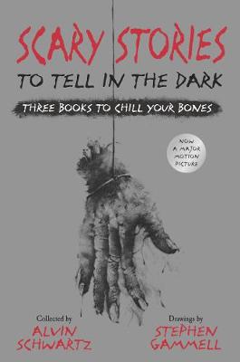 Book cover for Scary Stories to Tell in the Dark: Three Books to Chill Your Bones