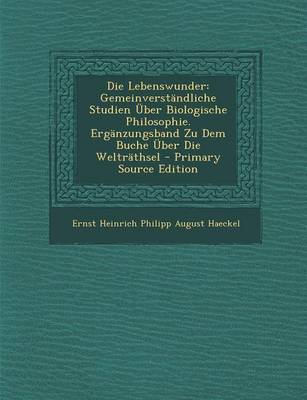 Book cover for Die Lebenswunder