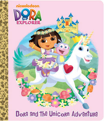 Book cover for Dora and the Unicorn Adventure (Dora the Explorer)