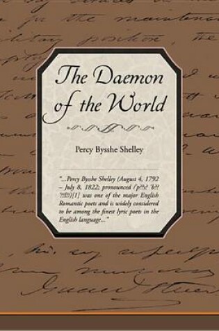 Cover of The Daemon of the World (eBook)