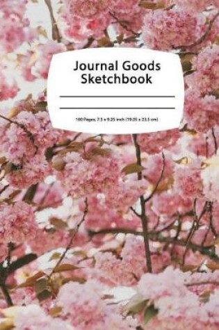 Cover of Journal Goods Sketchbook - Cherry Blossom