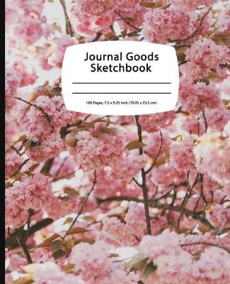 Book cover for Journal Goods Sketchbook - Cherry Blossom