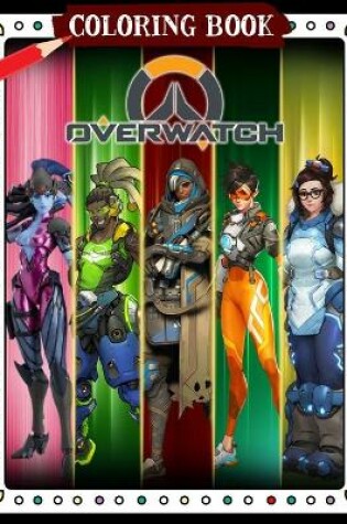 Cover of Overwatch Coloring Book