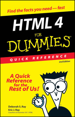 Cover of HTML for Dummies Quick Reference